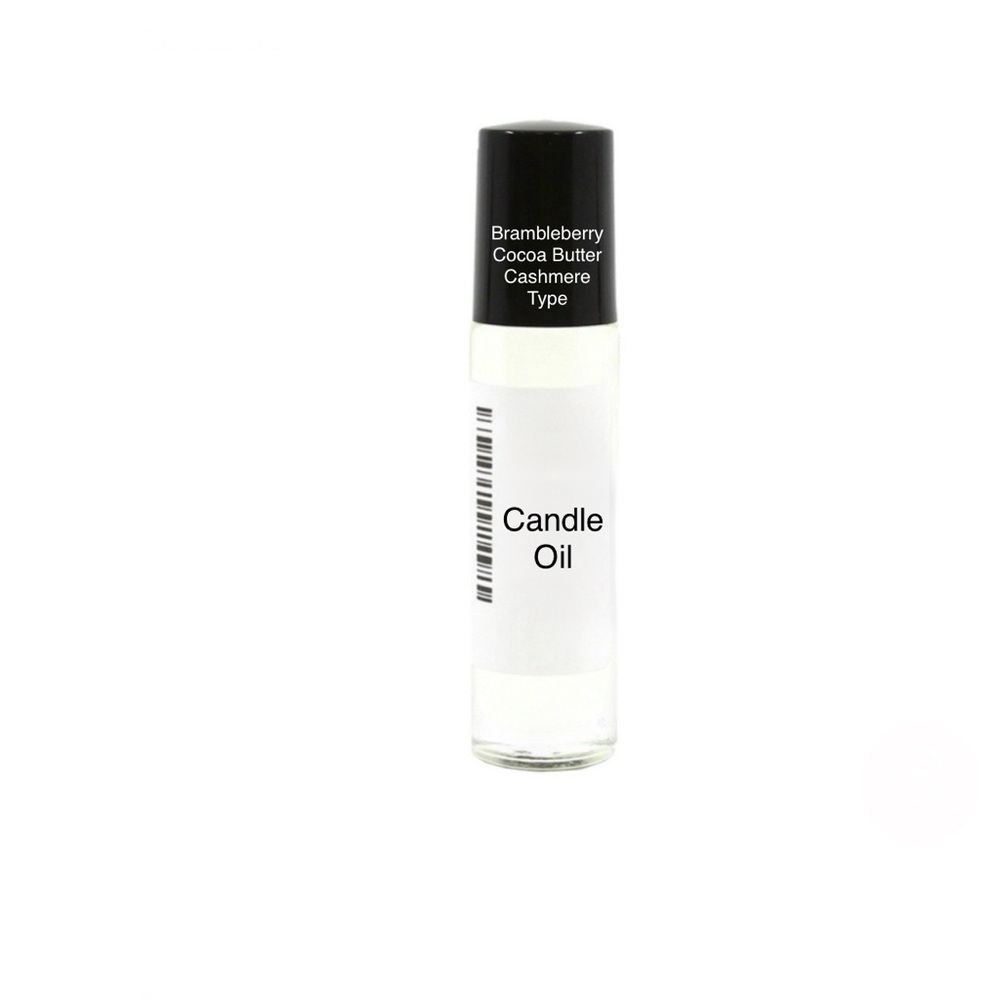 Brambleberry: Cocoa Butter Cashmere Type 1/3 Oz Glass Roll on bottle